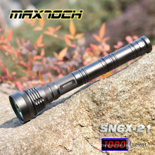 XML Maxtoch SN6X-21 3 * 26650 T6 1000 lúmenes alto aluminio brillante LED antorcha